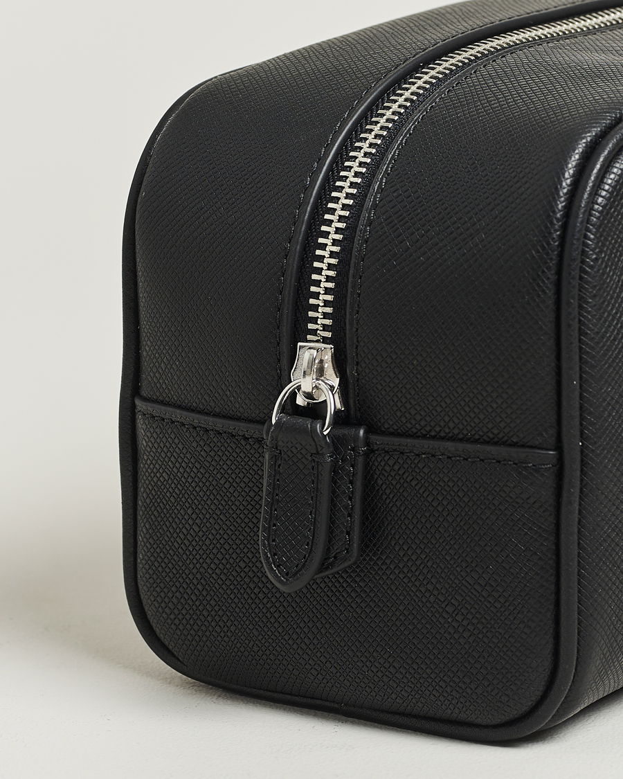 Herre | Tasker | Polo Ralph Lauren | Saffiano Leather Washbag Black