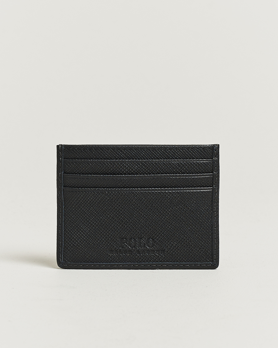 Herre | Punge | Polo Ralph Lauren | Saffiano Leather Credit Card Case Black