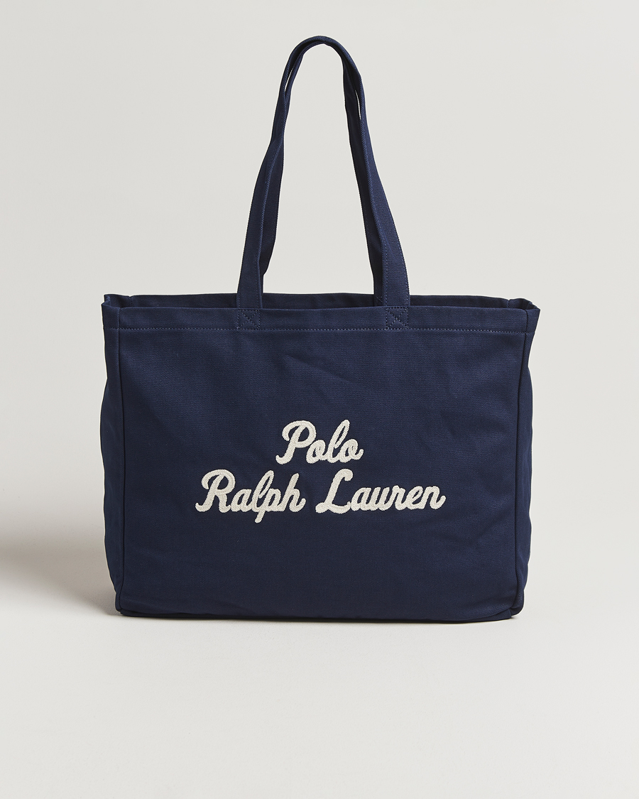 Herre | Tasker | Polo Ralph Lauren | Canvas Logo Tote Bag Newport Navy