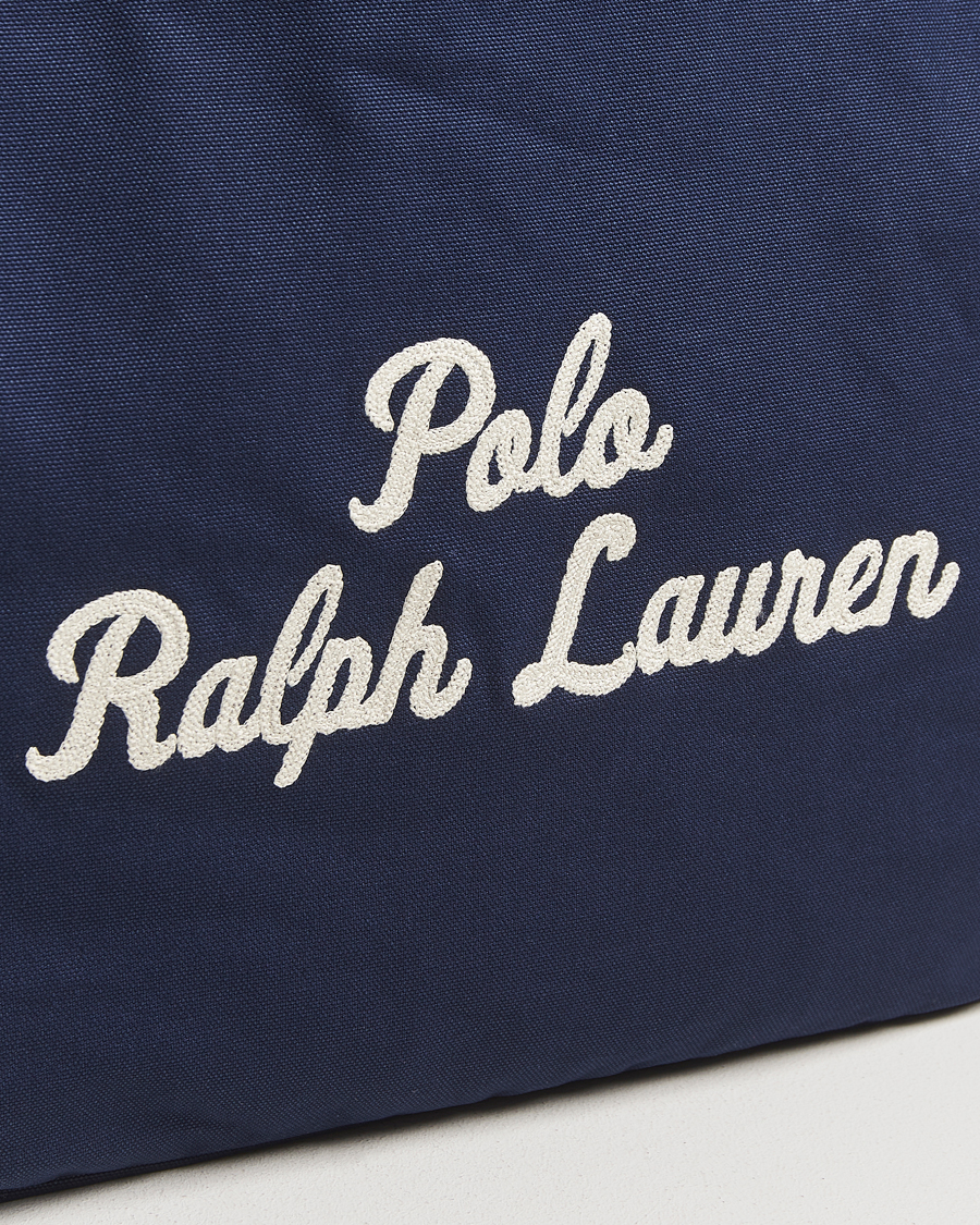 Herre | Tasker | Polo Ralph Lauren | Canvas Logo Tote Bag Newport Navy