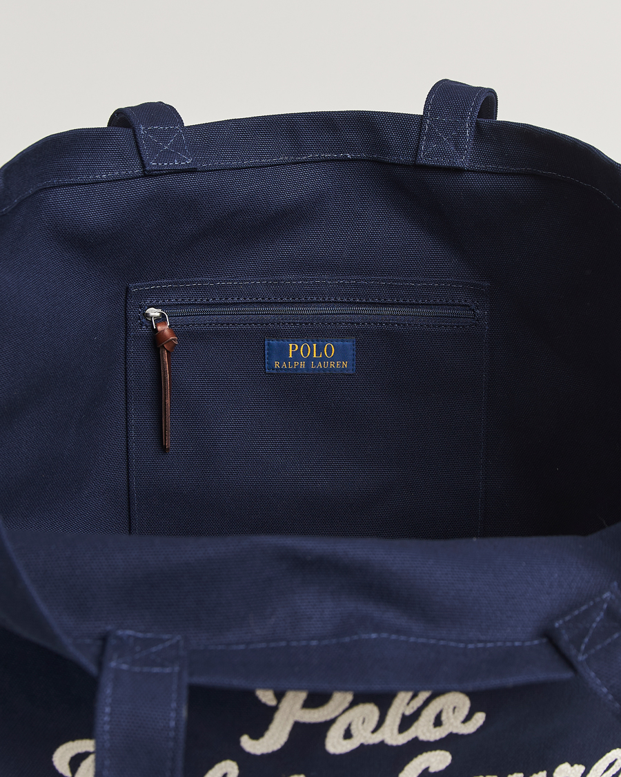 Herre | Tasker | Polo Ralph Lauren | Canvas Logo Tote Bag Newport Navy