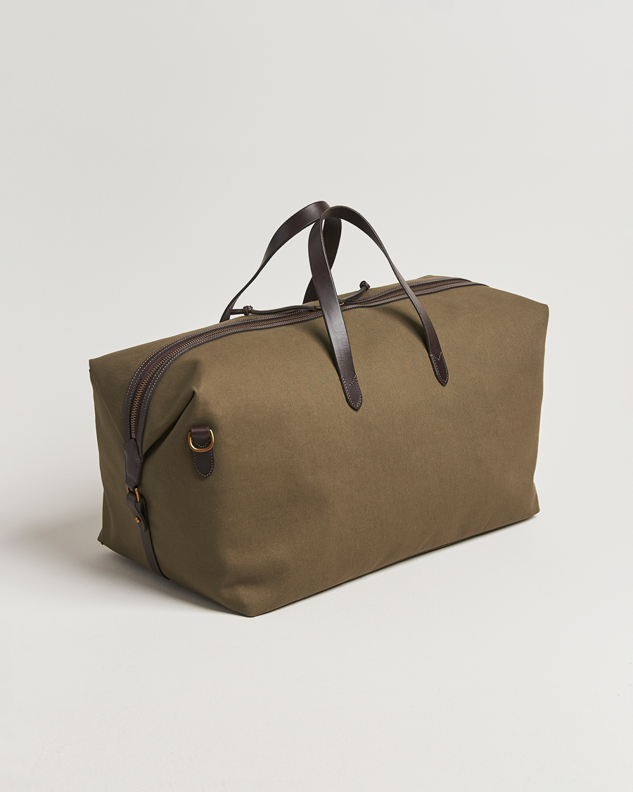 Herre | Tasker | Polo Ralph Lauren | Medium Canvas Duffle Bag Defender Green/Brown