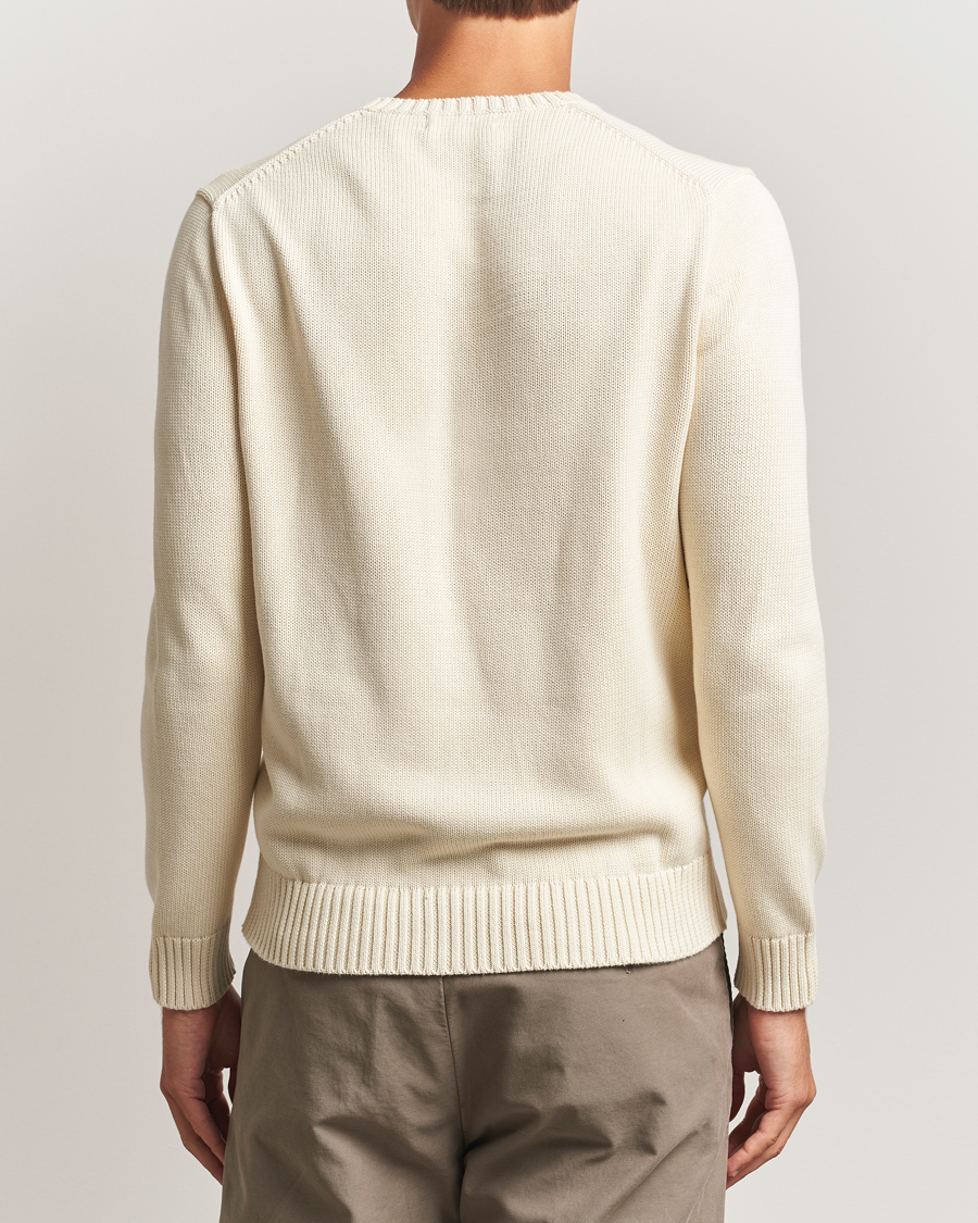 Herre | Trøjer | Polo Ralph Lauren | Cotton Crew Neck Sweater Andover Cream