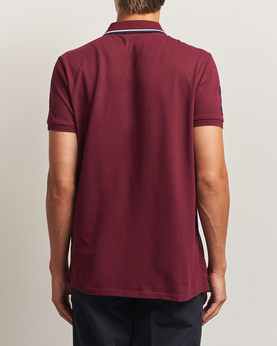 Herre | Polotrøjer | Polo Ralph Lauren | Diagonal Stripe Big Pony Polo Classic Wine