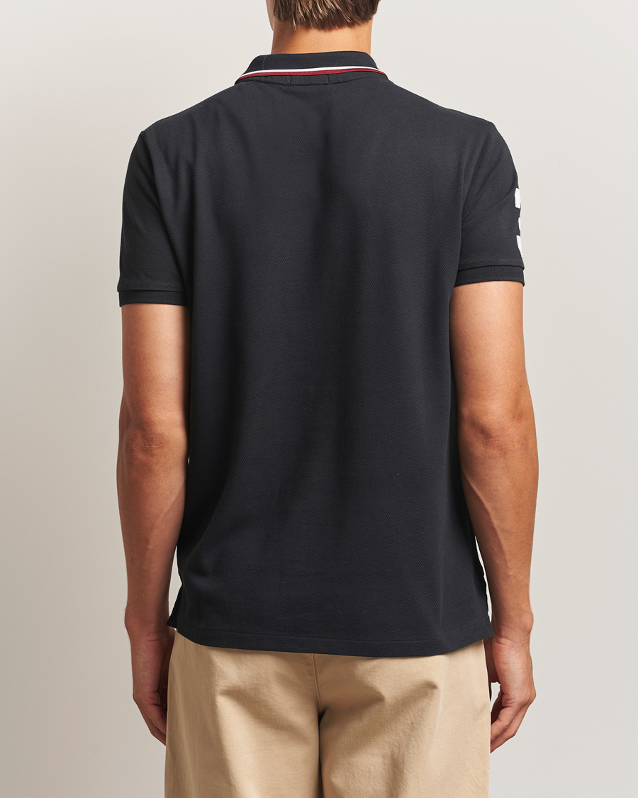 Herre | Polotrøjer | Polo Ralph Lauren | Diagonal Stripe Big Pony Polo Polo Black