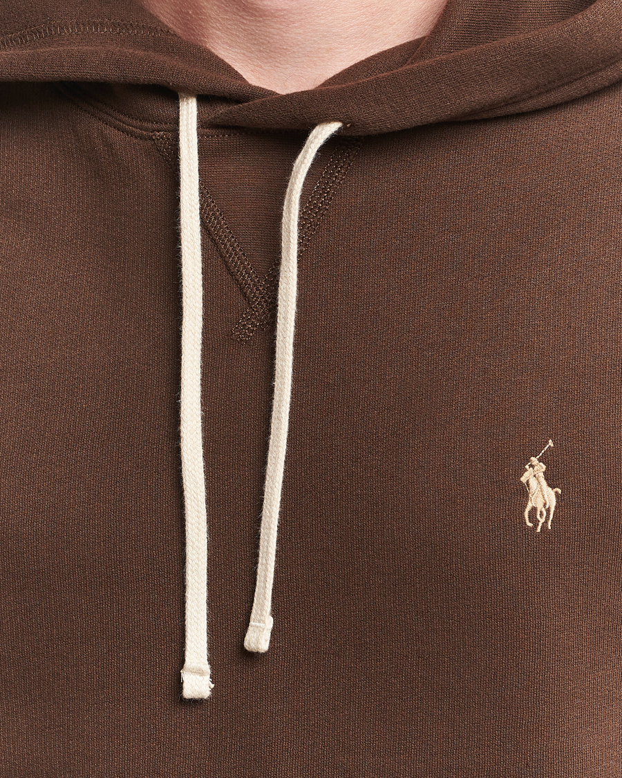 Herre | Trøjer | Polo Ralph Lauren | RL Fleece Hoodie Nutmeg Brown