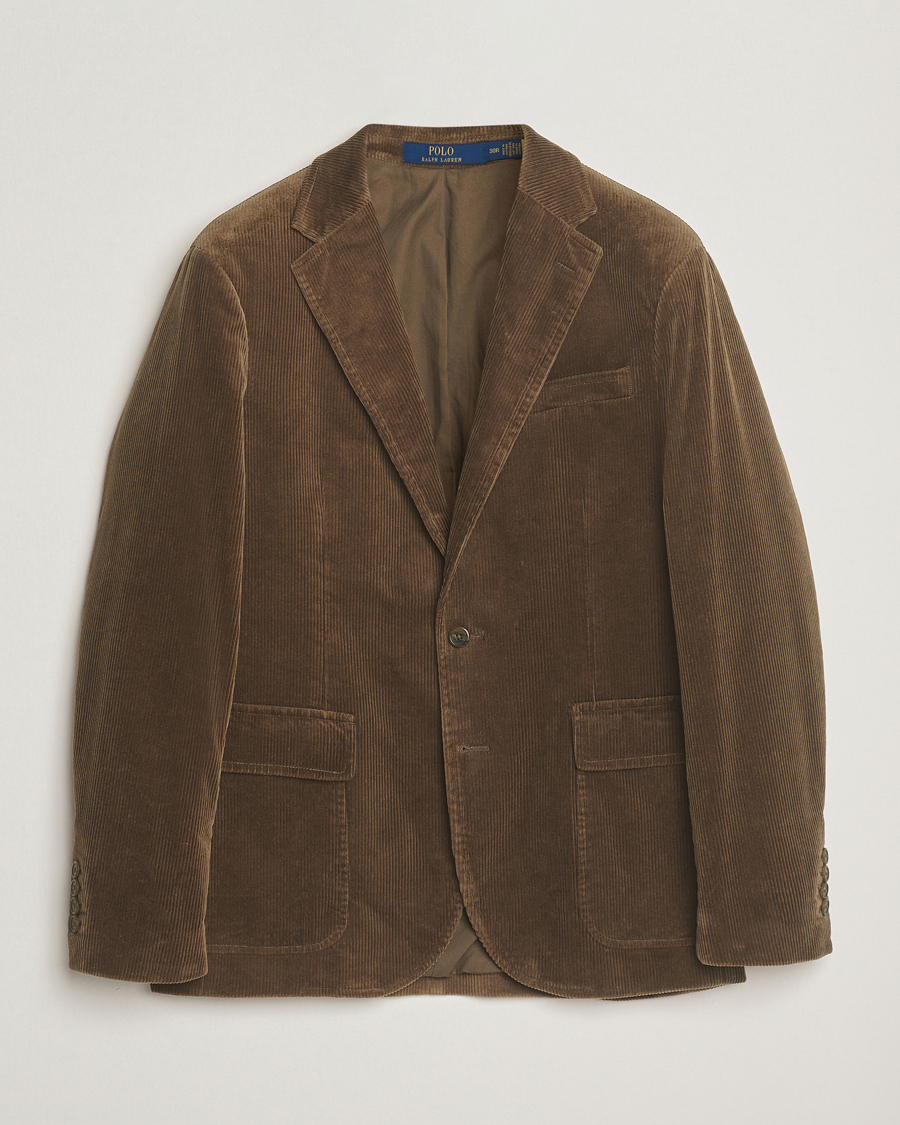 Herre | Blazere & jakker | Polo Ralph Lauren | Single Breasted Corduroy Sportcoat Montana Brown