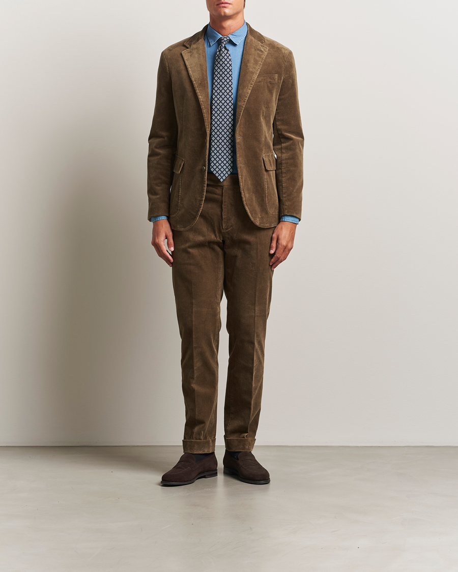 Herre | Blazere & jakker | Polo Ralph Lauren | Single Breasted Corduroy Sportcoat Montana Brown