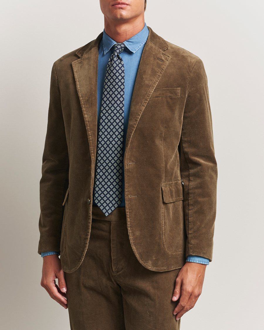 Herre | Blazere & jakker | Polo Ralph Lauren | Single Breasted Corduroy Sportcoat Montana Brown