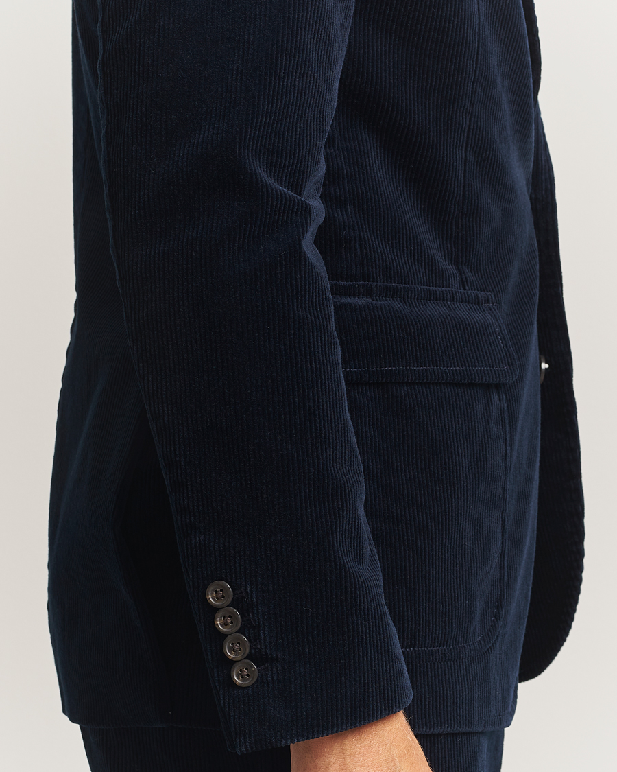 Herre | Blazere & jakker | Polo Ralph Lauren | Single Breasted Corduroy Sportcoat Navy