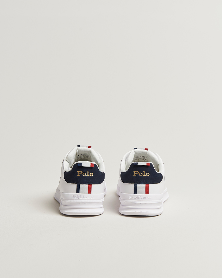 Herre | Sneakers | Polo Ralph Lauren | Heritage Court Sneakers White/Navy/Red