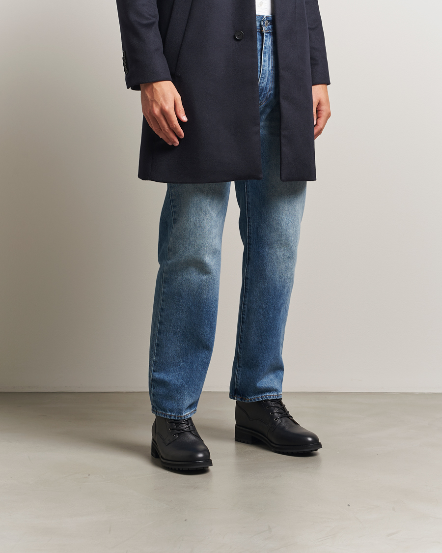 Herre | Støvler | Polo Ralph Lauren | Bryson Mid Boot Black Calf
