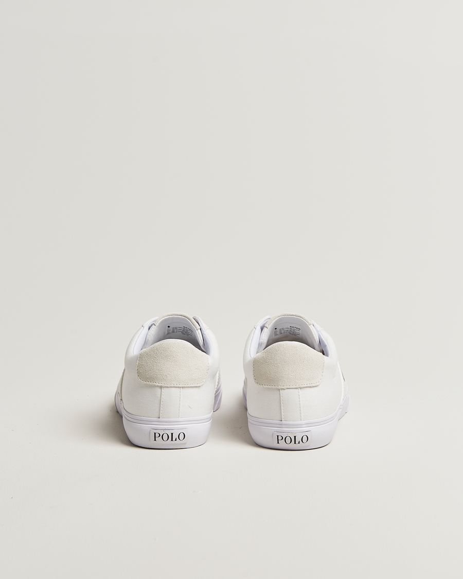 Herre | Sneakers | Polo Ralph Lauren | Sayer Canvas Sneakers White/Black