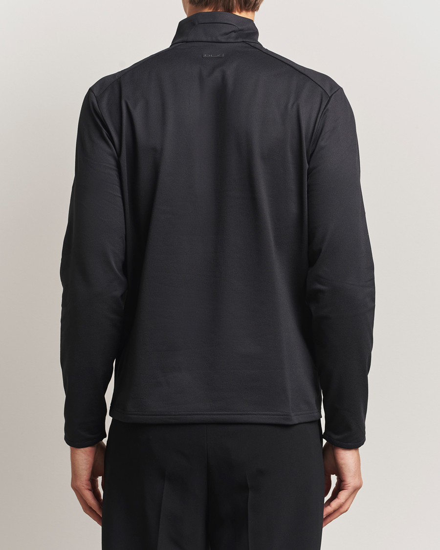 Herre | Golftøj | RLX Ralph Lauren | Luxury Jersey Half Zip Polo Black