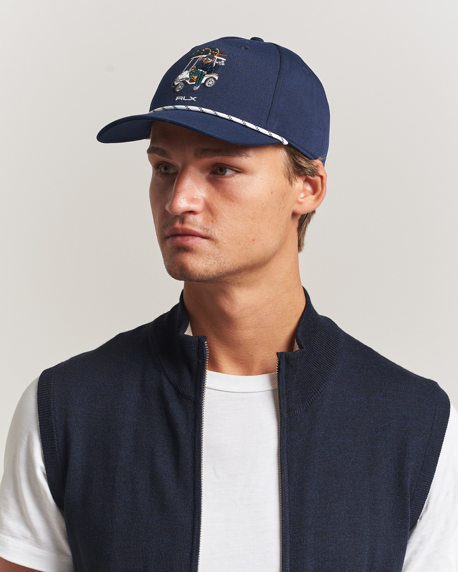 Herre | Hatte & kasketter | RLX Ralph Lauren | Bear Cap Refined Navy