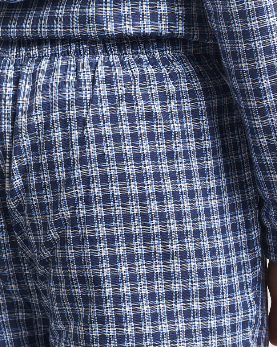 Herre | Pyjamas & Morgenkåber | Polo Ralph Lauren | Cotton Checked Pyjama Set Navy