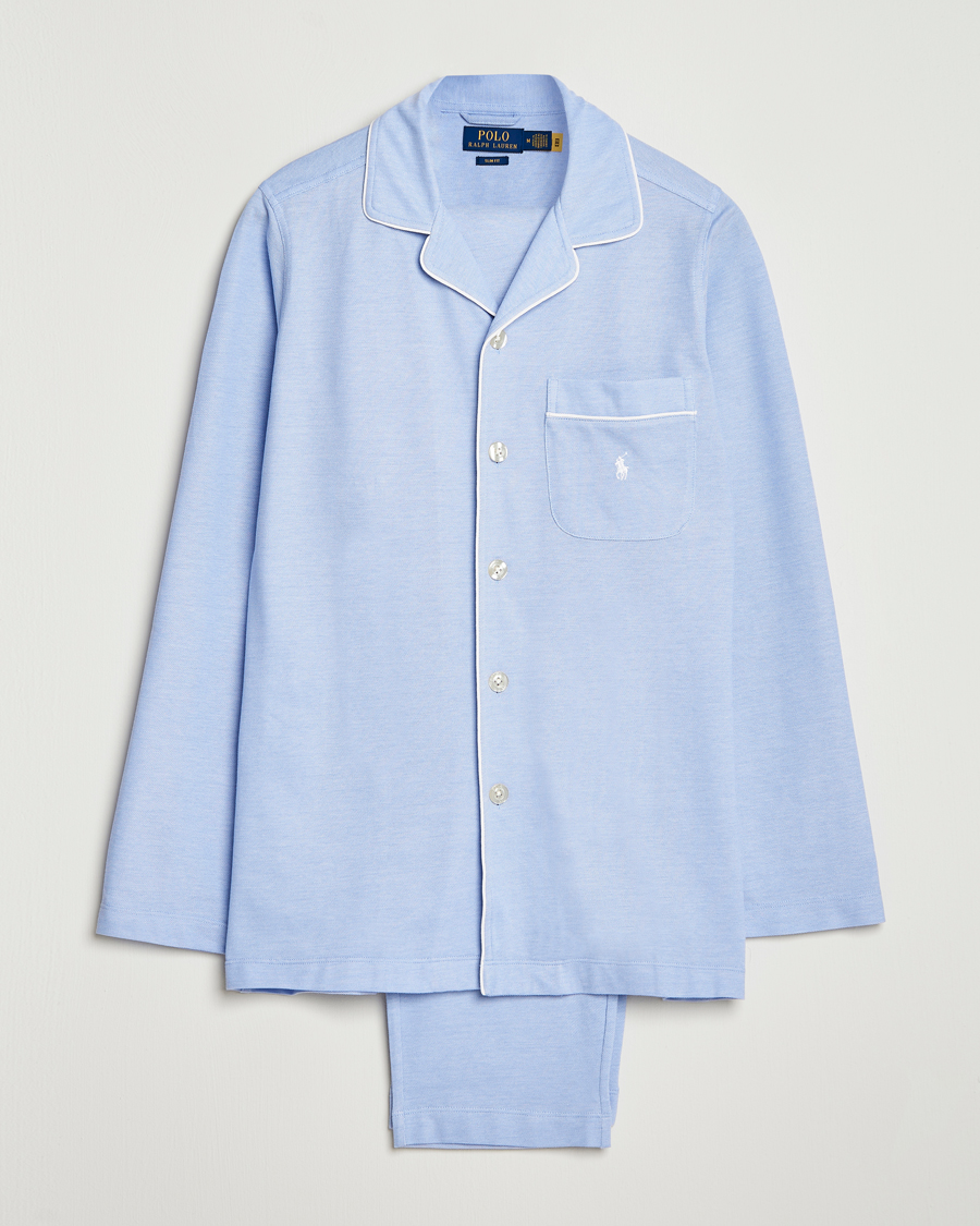 Herre | Pyjamas & Morgenkåber | Polo Ralph Lauren | Cotton Pyjamas Set Blue