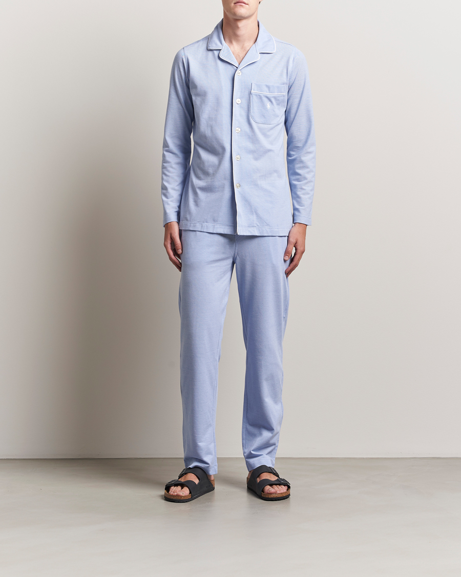 Herre | Pyjamas & Morgenkåber | Polo Ralph Lauren | Cotton Pyjamas Set Blue