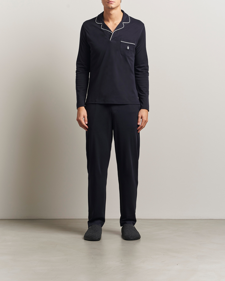 Herre | Pyjamas & Morgenkåber | Polo Ralph Lauren | Cotton Lounge Set Collection Navy