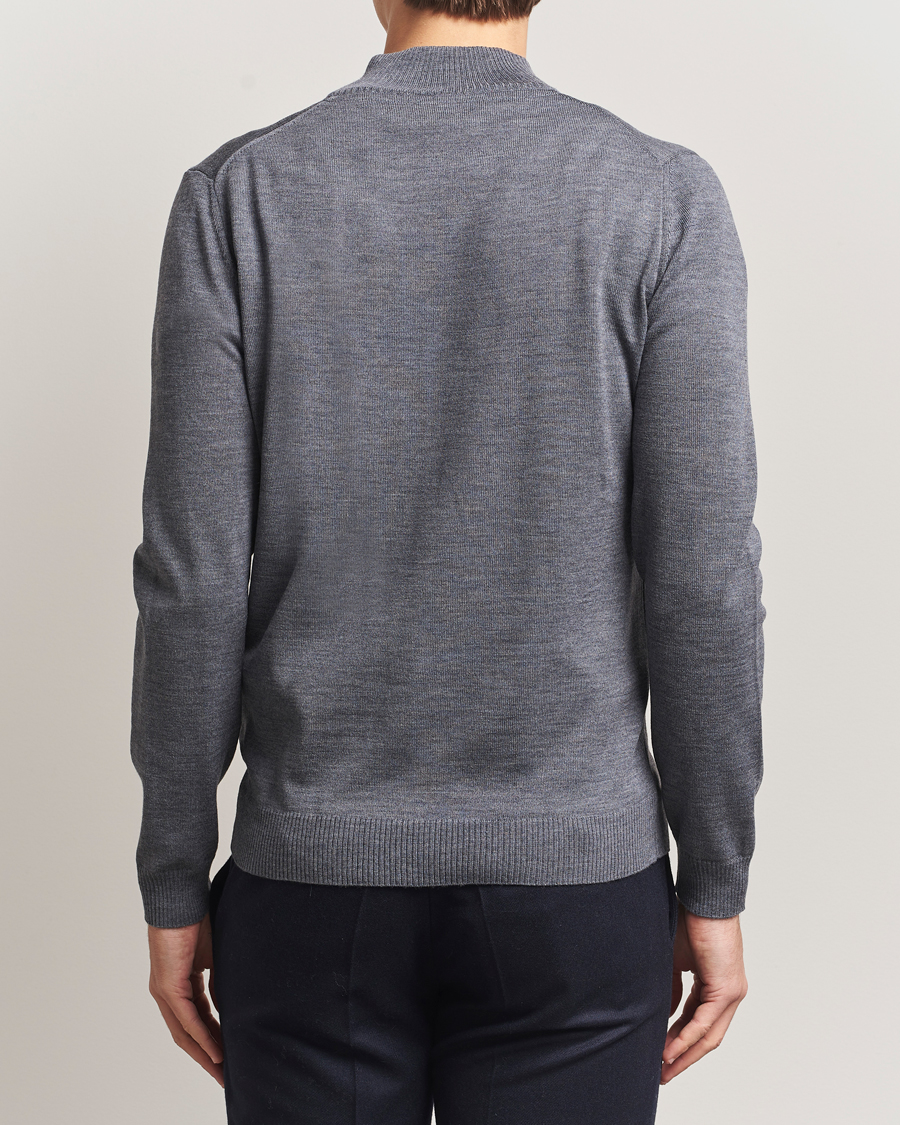 Herre | Trøjer | Stenströms | Merino Full Zip Grey
