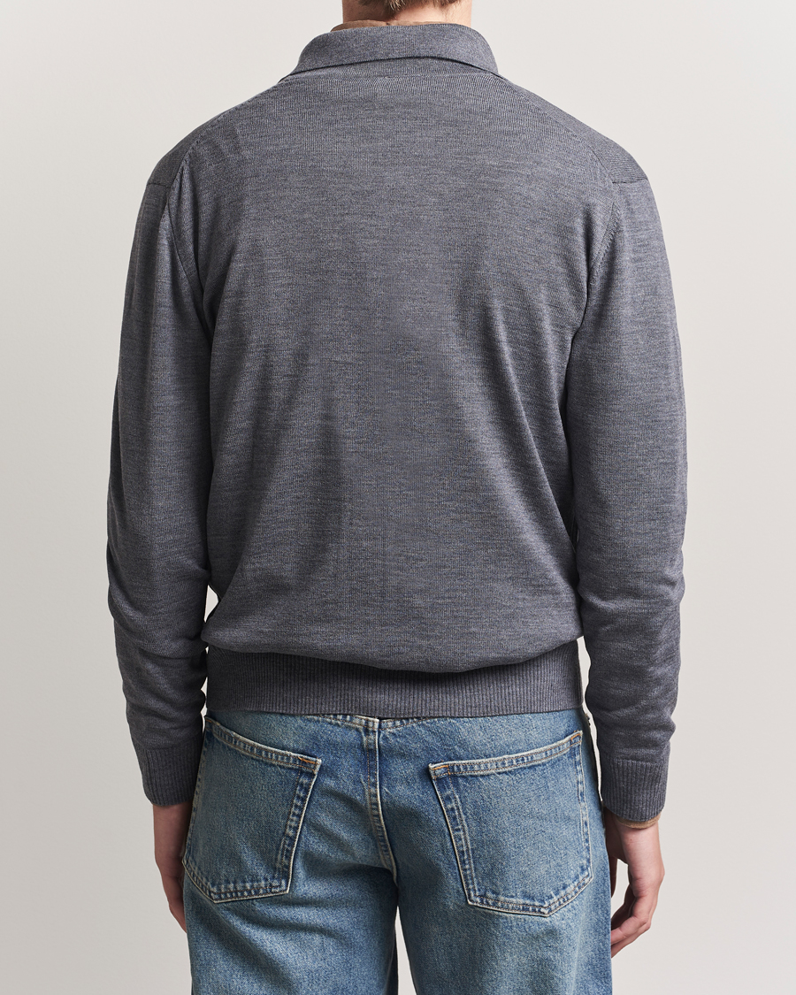 Herre | Trøjer | Stenströms | Merino Pocket Cardigan Grey