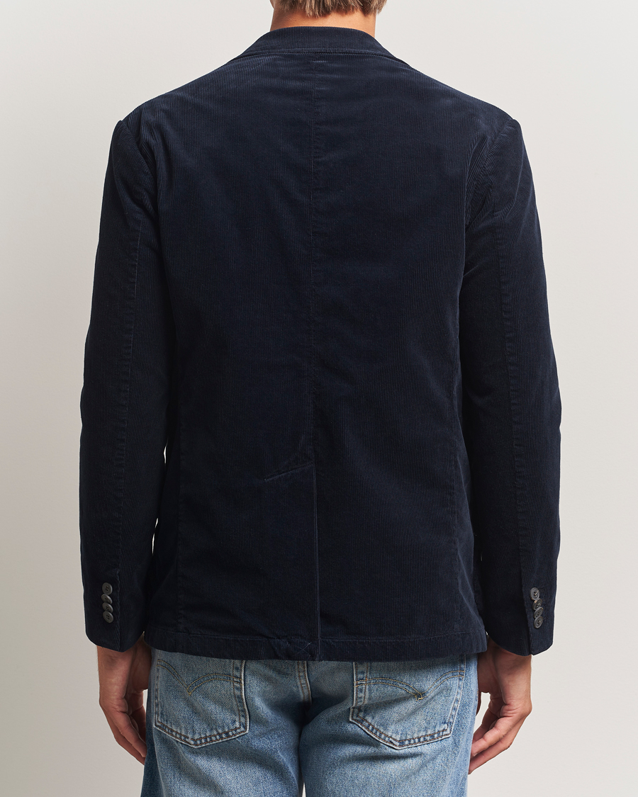 Herre | Blazere & jakker | Sunspel | Relaxed Corduroy Blazer Navy