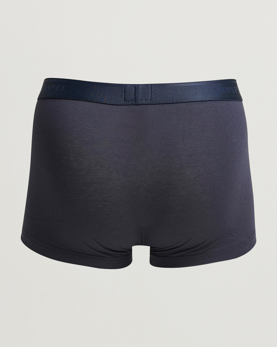 Herre | Undertøj | Sunspel | 3-Pack Cotton Stretch Trunk Navy