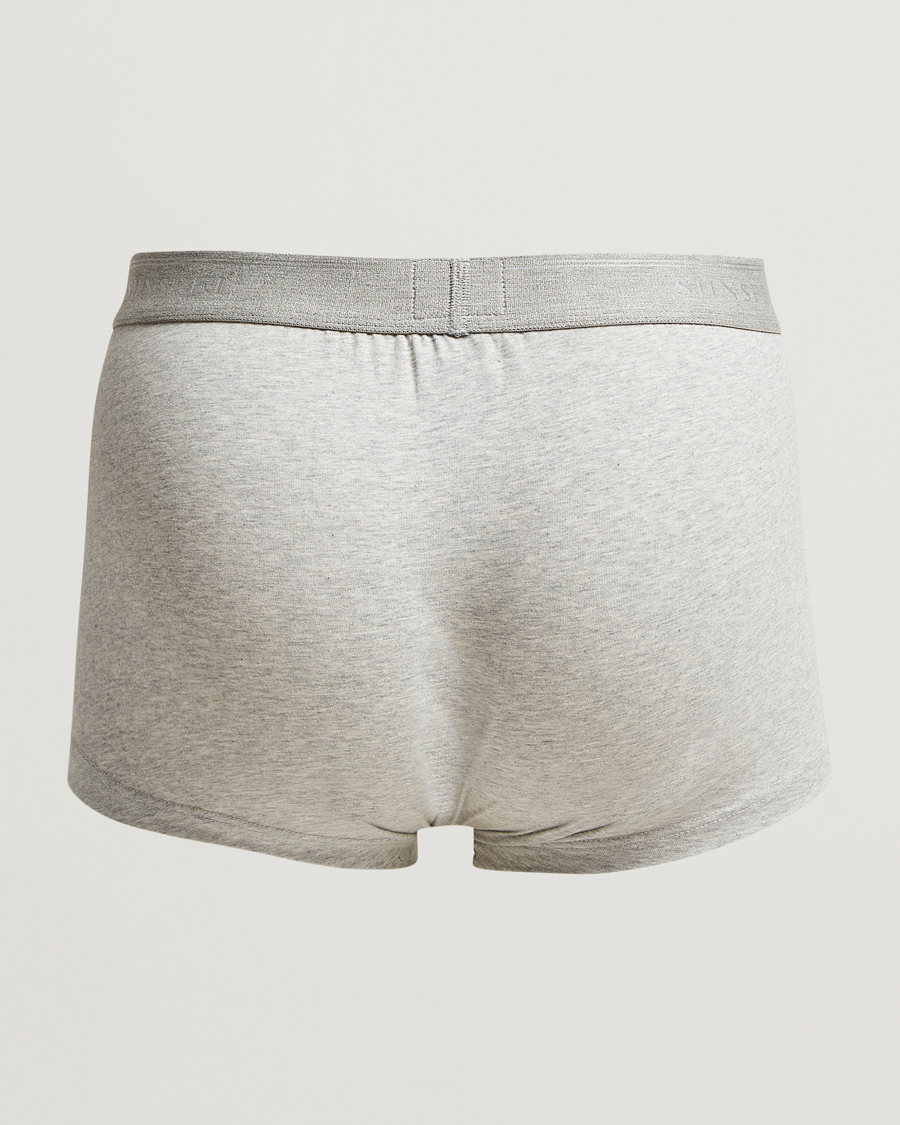 Herre | Undertøj | Sunspel | 3-Pack Cotton Stretch Trunk Grey