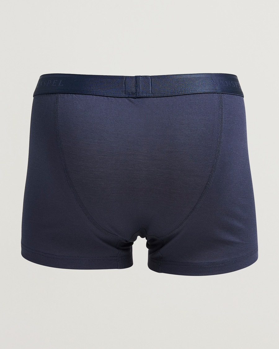 Herre | Undertøj | Sunspel | Superfine Cotton Trunk Navy