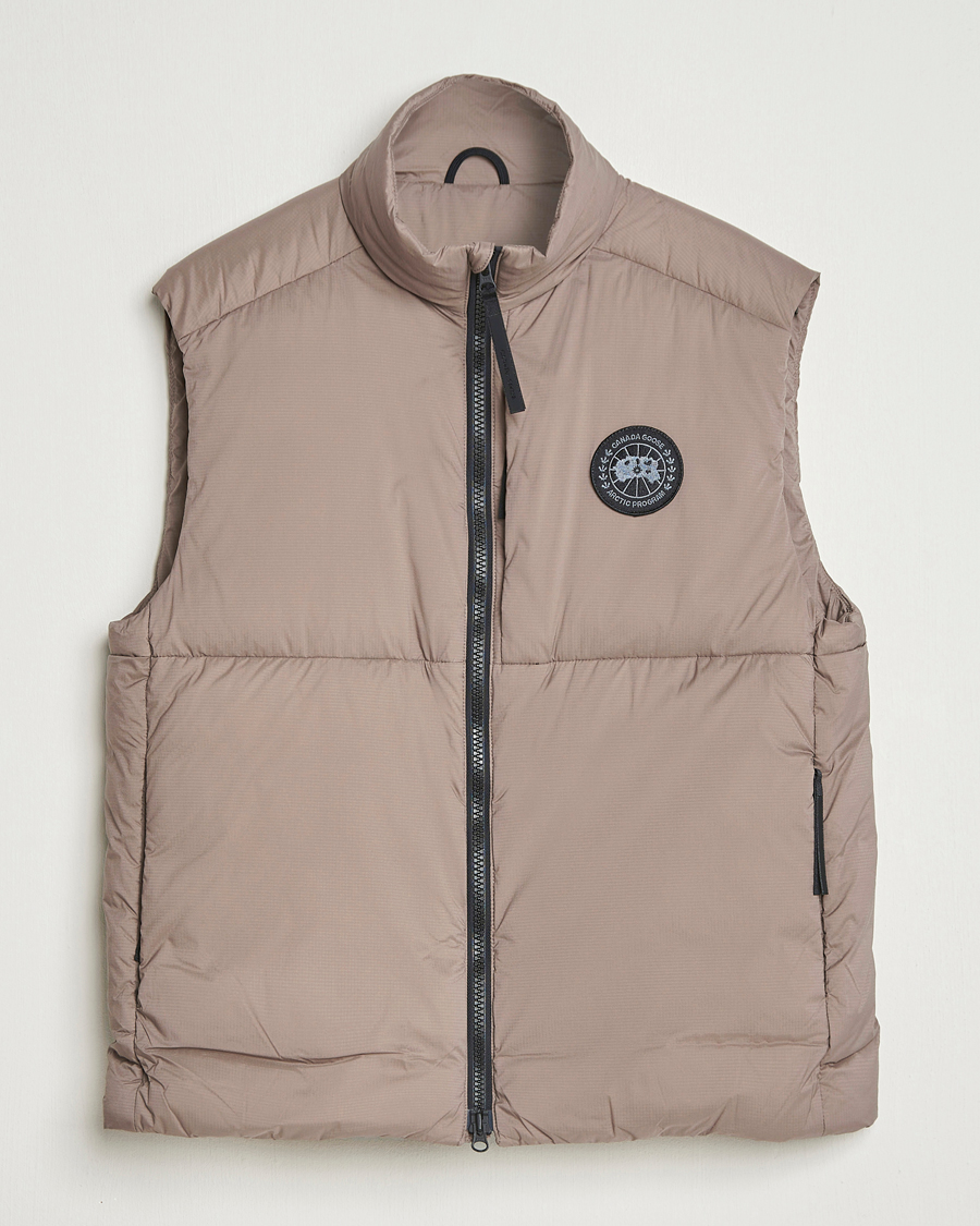 Herre | Veste | Canada Goose Black Label | Lodge Vest Taupe