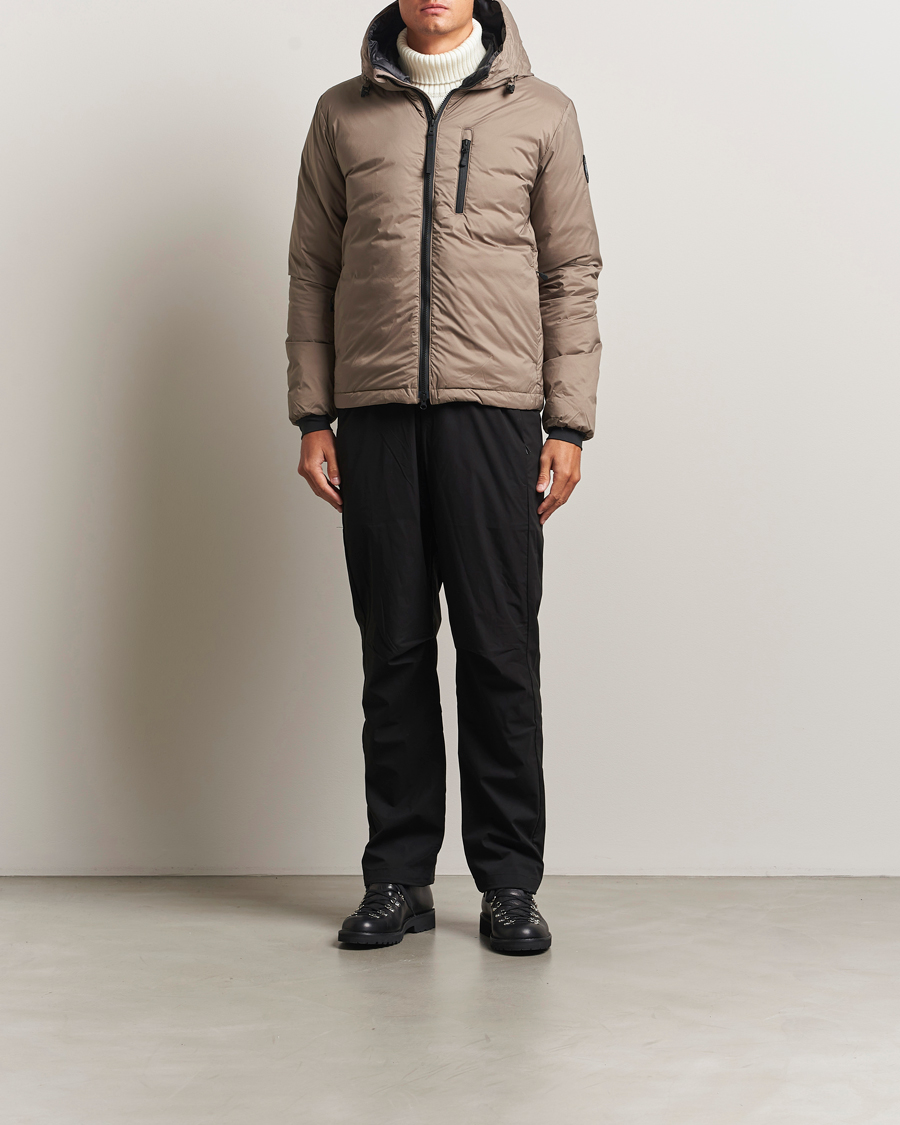 Herre | Jakker | Canada Goose Black Label | Lodge Hoody Taupe