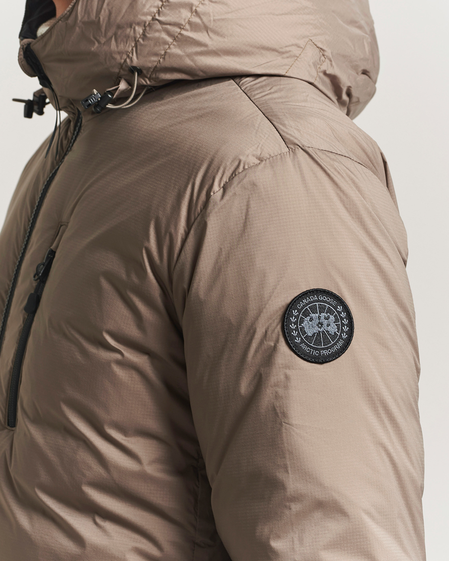 Herre | Jakker | Canada Goose Black Label | Lodge Hoody Taupe