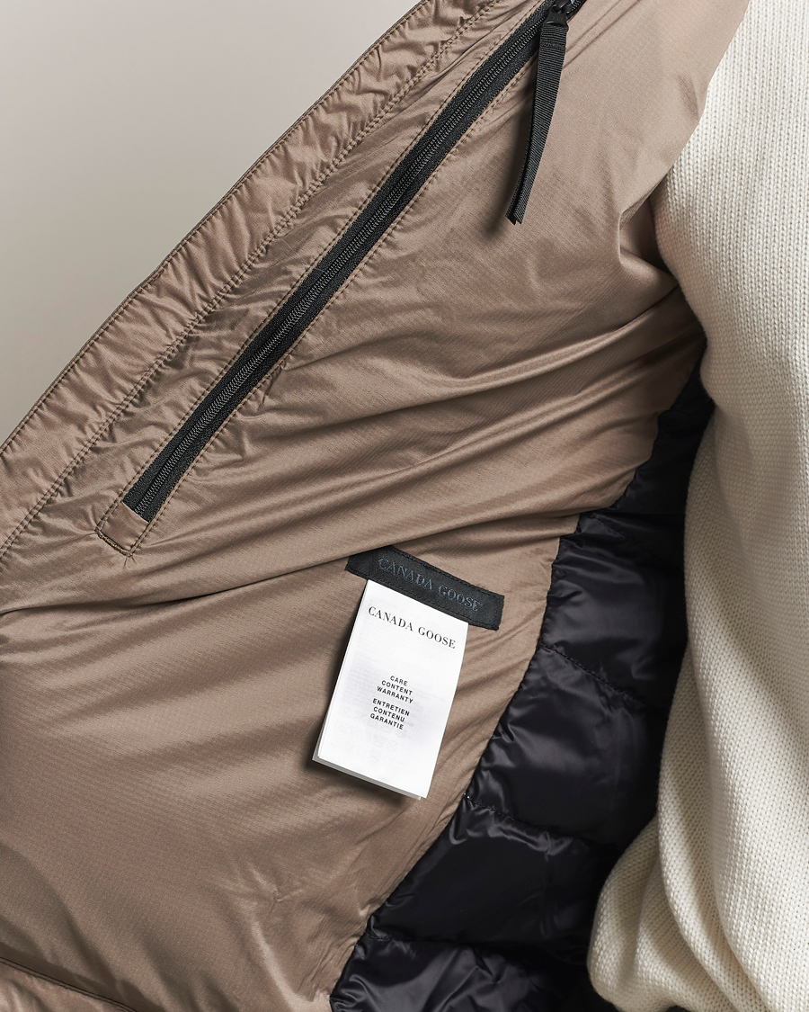 Herre | Jakker | Canada Goose Black Label | Lodge Hoody Taupe