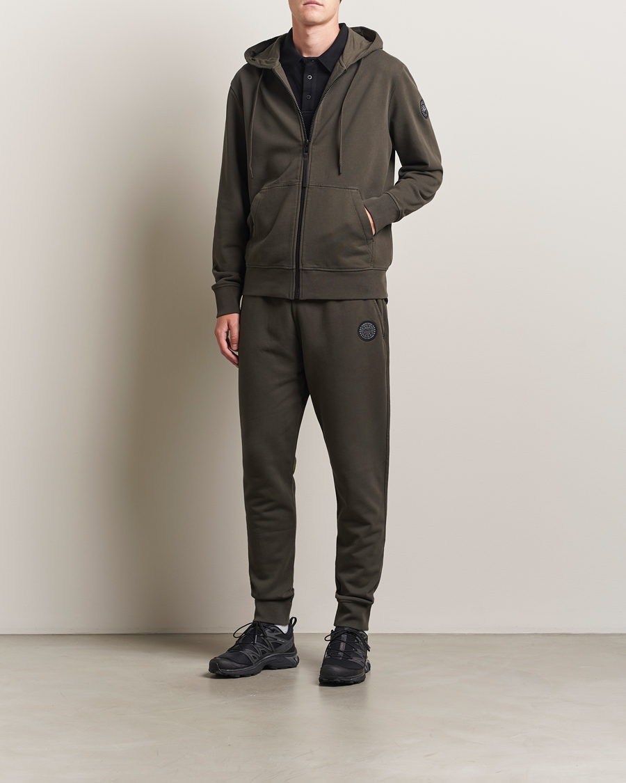 Herre | Trøjer | Canada Goose Black Label | Huron Full Zip Hoodie Volcano