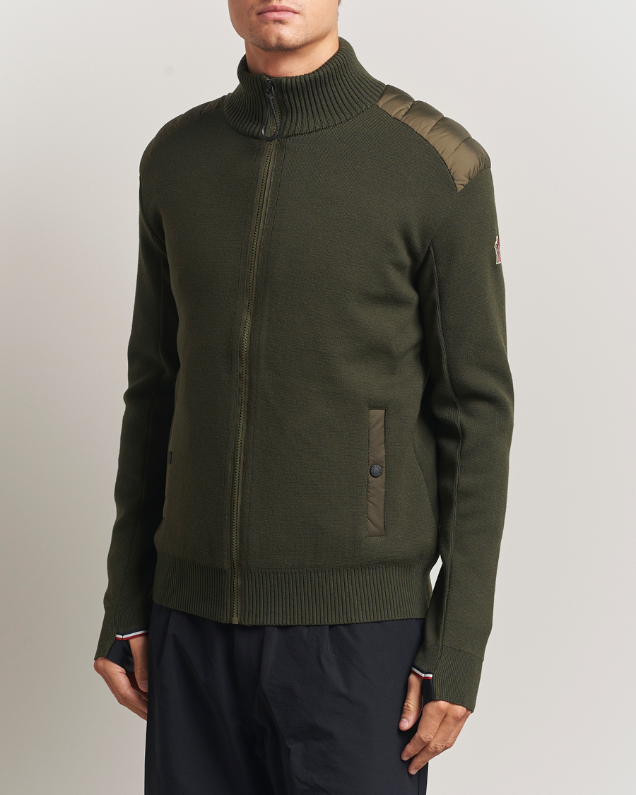 Herre | Jakker | Moncler Grenoble | Padded Hybrid Jacket Forest Green