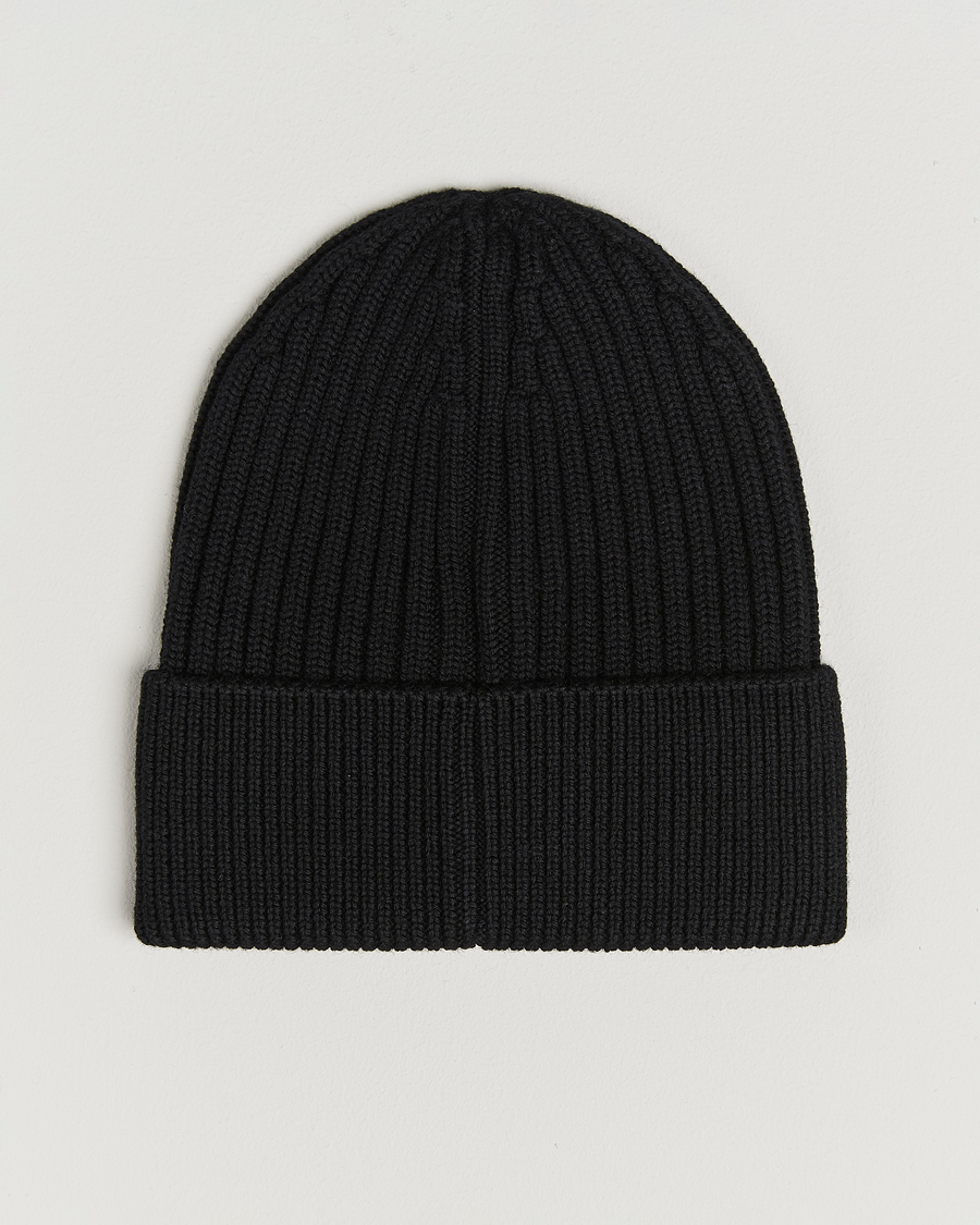 Herre | Huer | Moncler Grenoble | Rib Wool Beanie Black