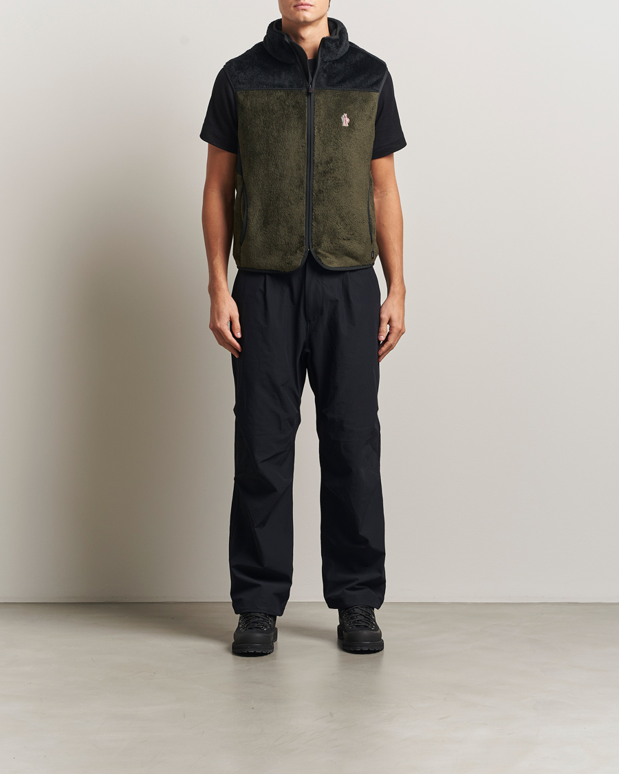Herre | Veste | Moncler Grenoble | Insulated Fleece Vest Forest Green