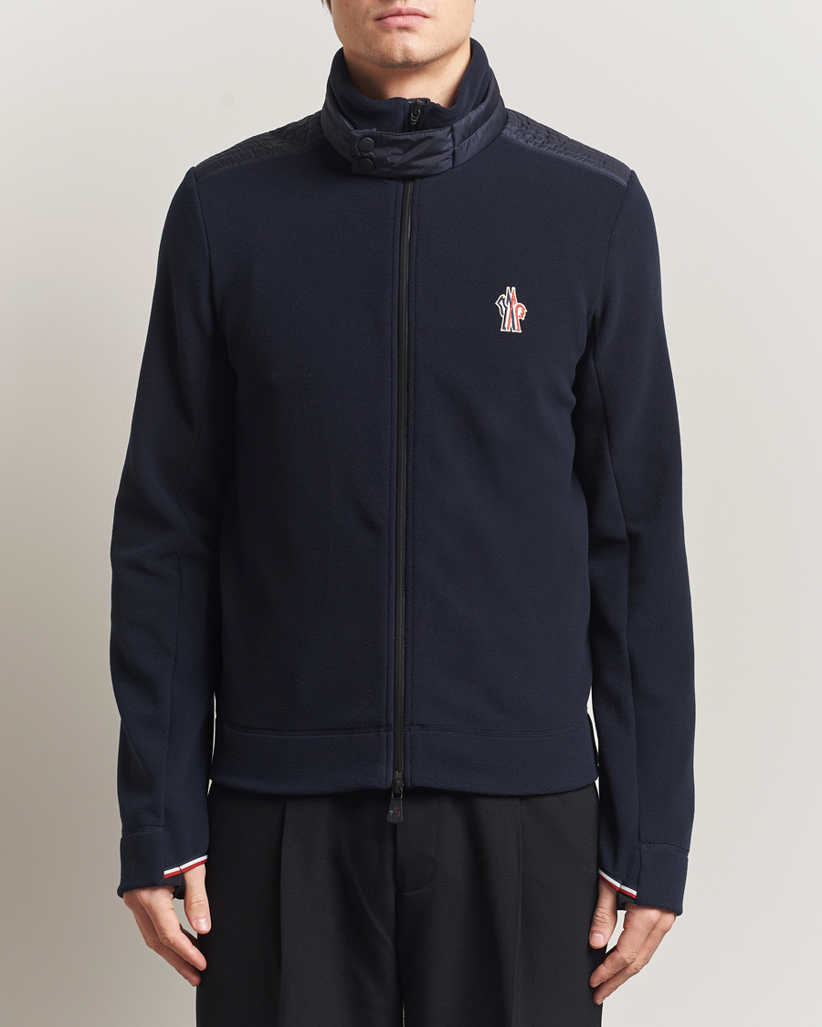 Herre | Trøjer | Moncler Grenoble | Full Zip Cardigan Navy