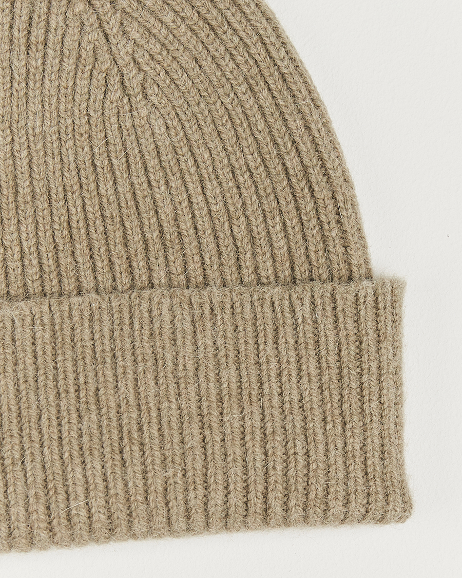 Herre | Huer | Le Bonnet | Lambswool/Caregora Beanie Clay