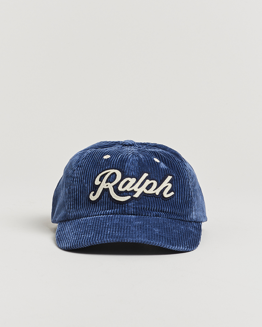Herre | Hatte & kasketter | Polo Ralph Lauren | Retro Corduroy Cap Boston Navy