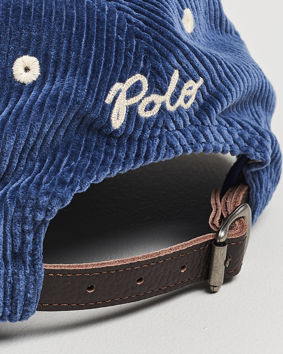 Herre | Hatte & kasketter | Polo Ralph Lauren | Retro Corduroy Cap Boston Navy