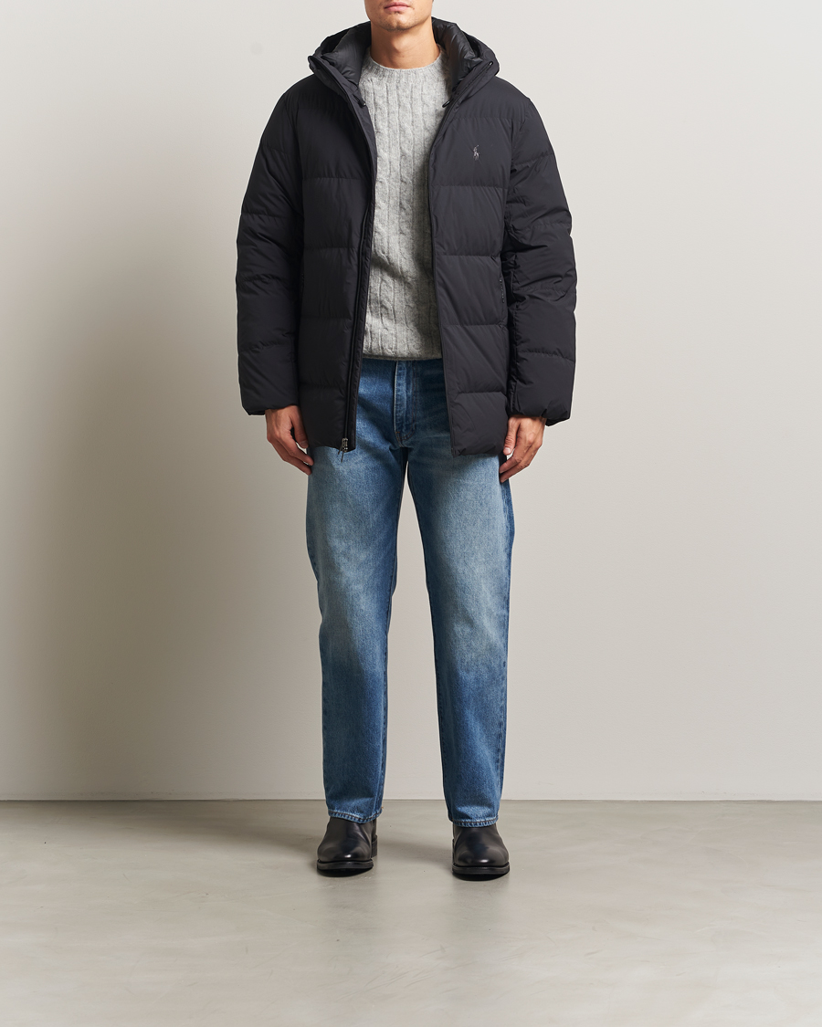 Herre | Jakker | Polo Ralph Lauren | Plain Weave Down Coat Polo Black
