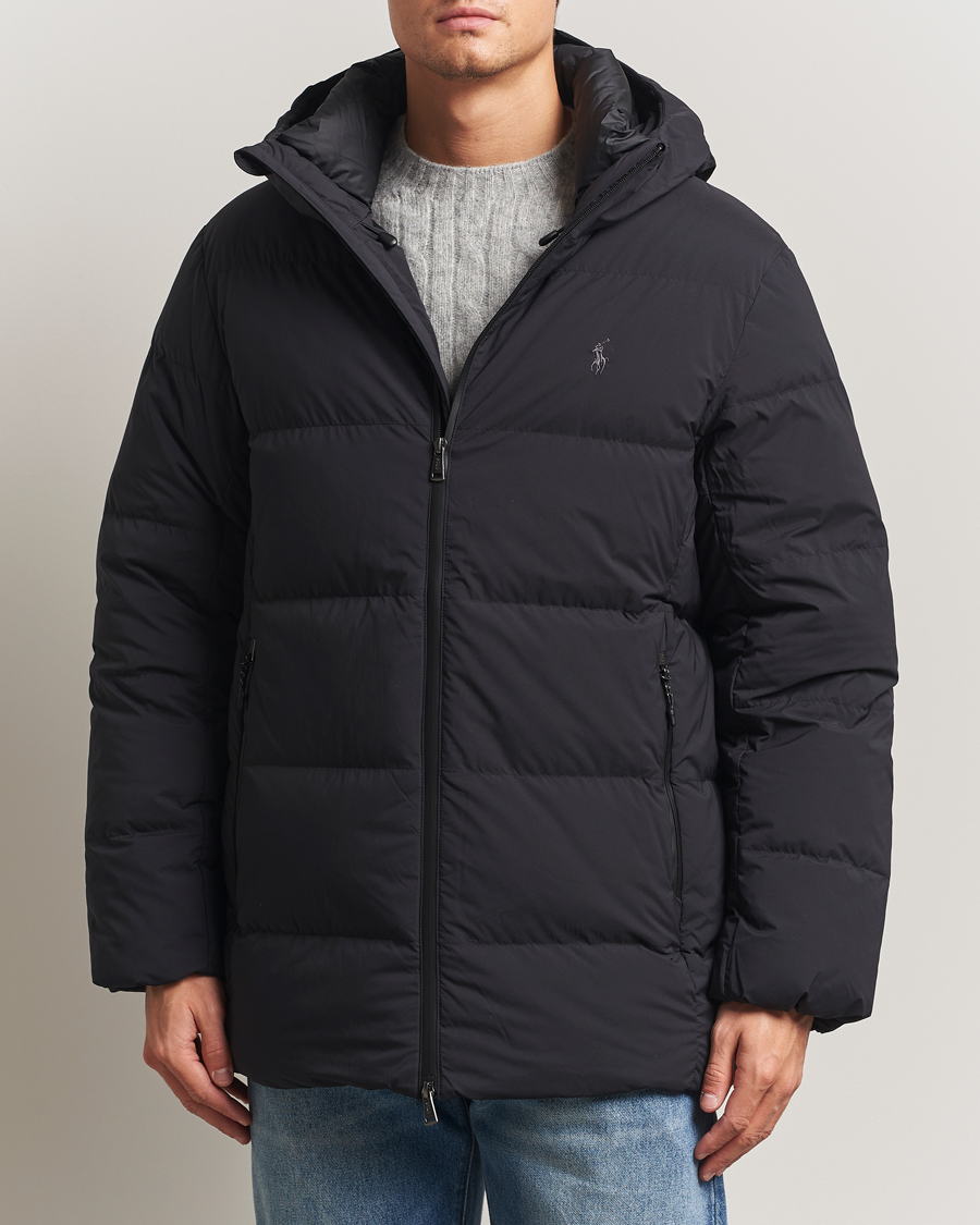 Herre | Jakker | Polo Ralph Lauren | Plain Weave Down Coat Polo Black