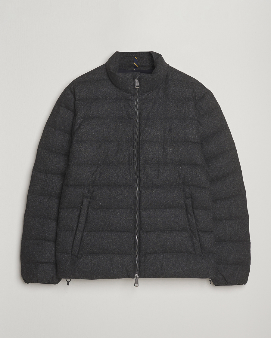 Herre | Jakker | Polo Ralph Lauren | Colden Wool Down Jacket Barclay Heather