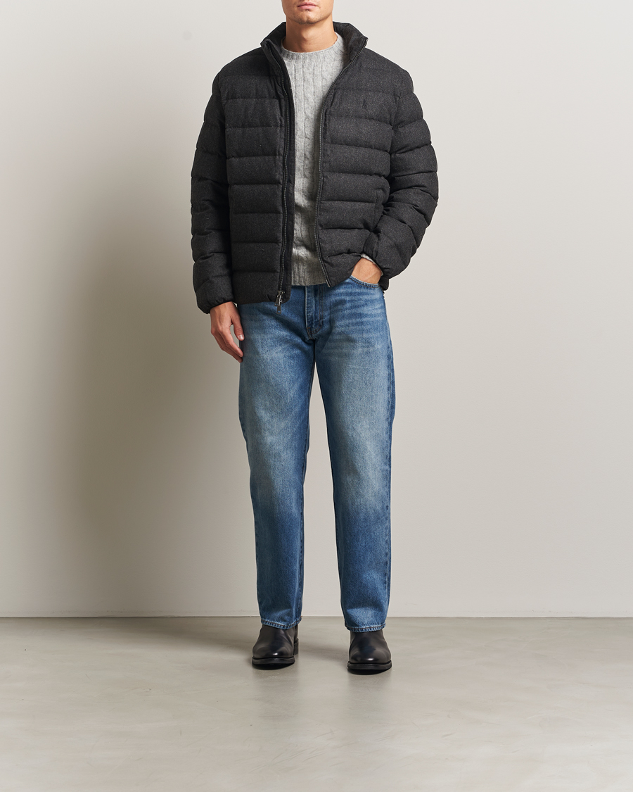 Herre | Jakker | Polo Ralph Lauren | Colden Wool Down Jacket Barclay Heather