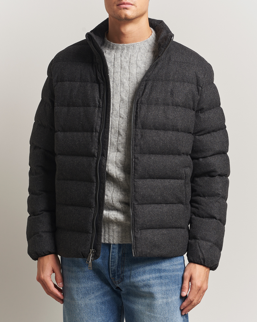 Herre | Jakker | Polo Ralph Lauren | Colden Wool Down Jacket Barclay Heather