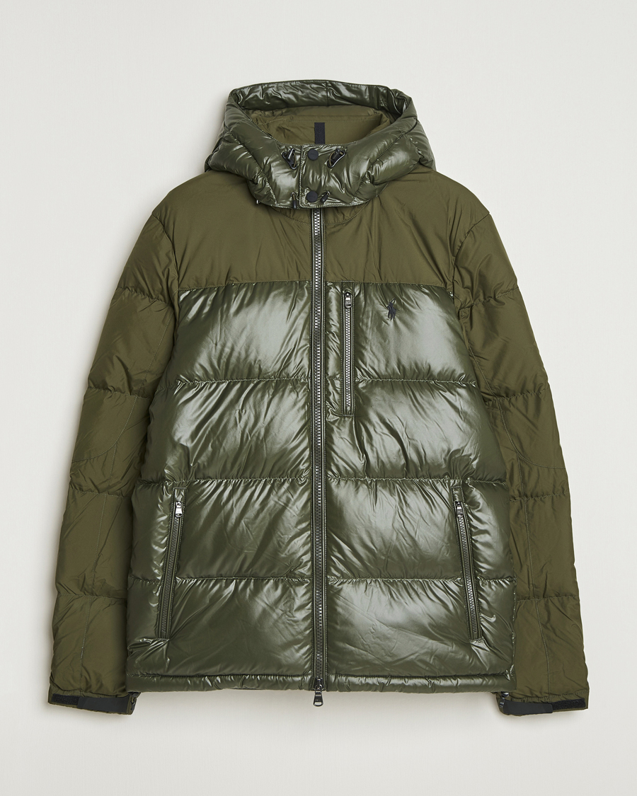 Herre | Jakker | Polo Ralph Lauren | Gorham Mixed Glossy Down Jacket Dark Loden