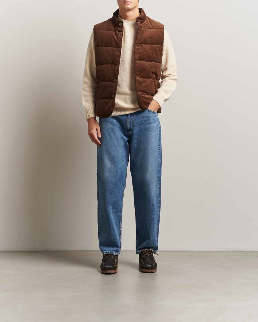 Herre | Veste | Polo Ralph Lauren | Quilted Corduroy Vest Pale Russet