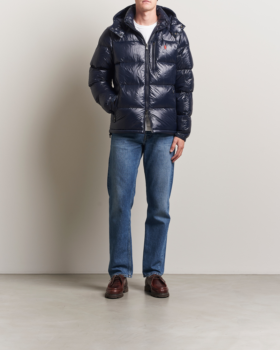 Herre | Jakker | Polo Ralph Lauren | Gorham Glossy Down Jacket Collection Navy