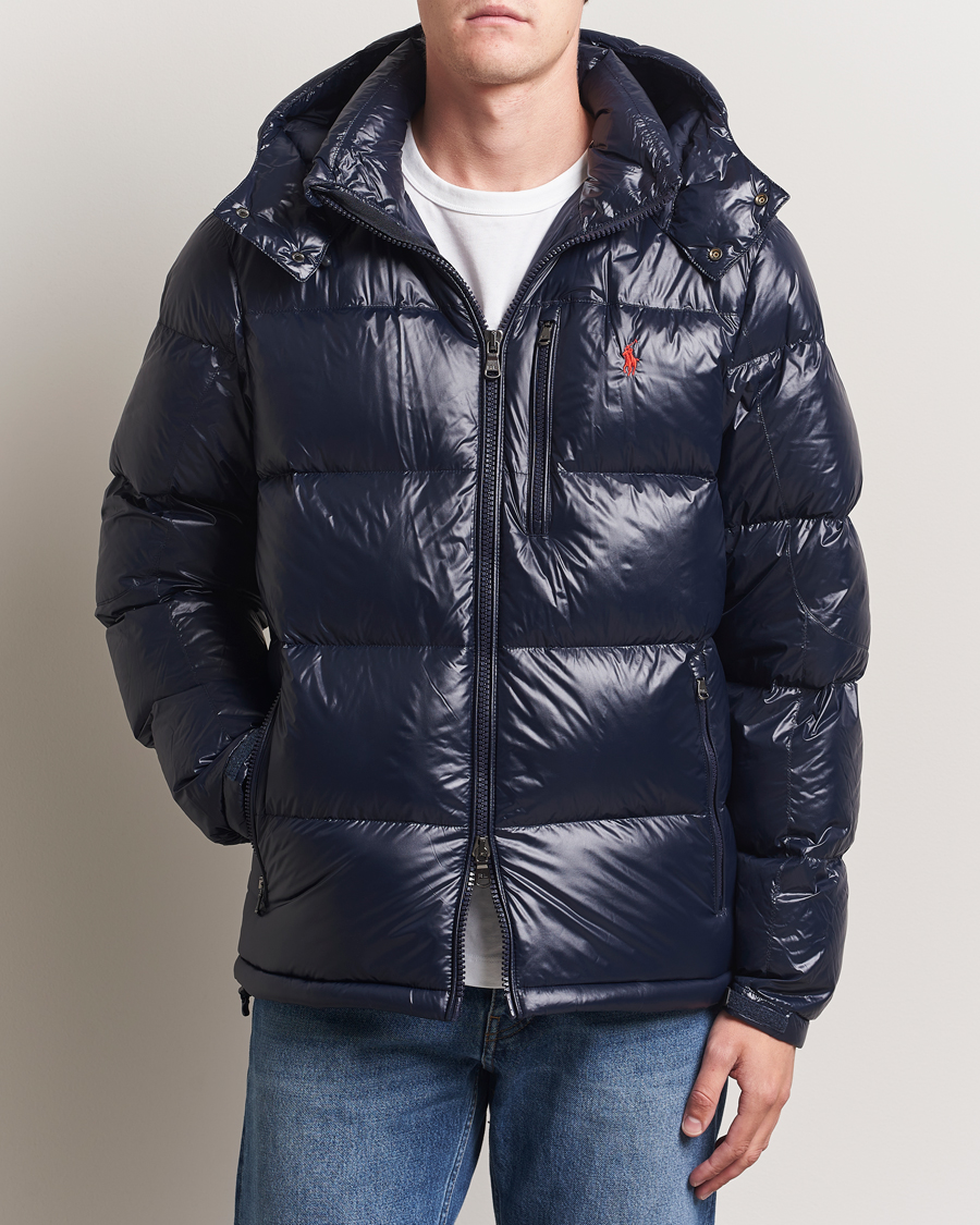 Herre | Jakker | Polo Ralph Lauren | Gorham Glossy Down Jacket Collection Navy